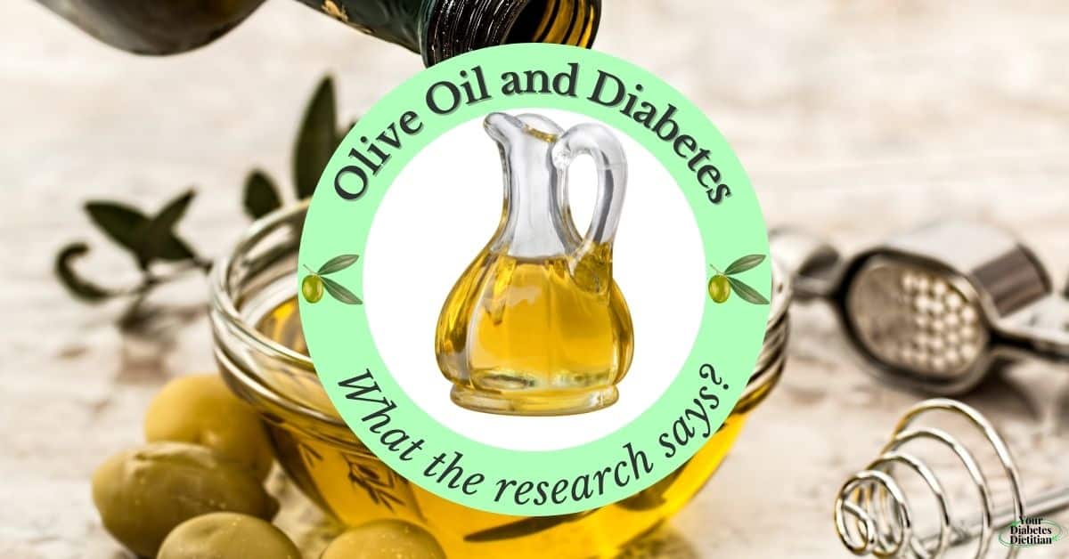 Olive oil and diabetes